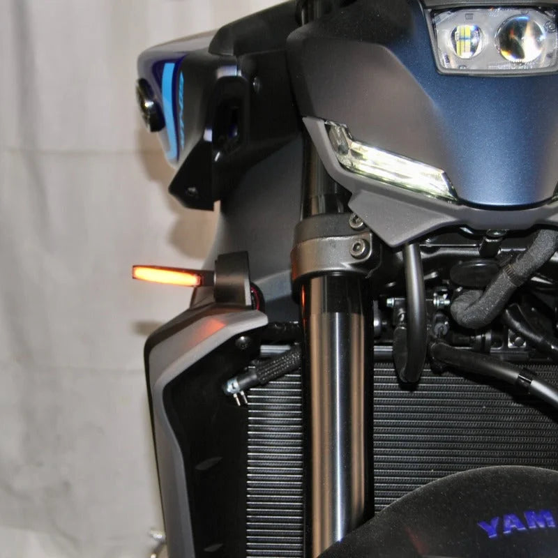 New Rage Cycles 24+ Yamaha MT-09 Front Turn Signals - Side View