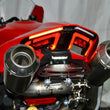 Load image into Gallery viewer, New Rage Cycles 25+ Ducati V4 Panigale/V4 Streetfighter Fender Eliminator - Akrapovic Race Exhaust
