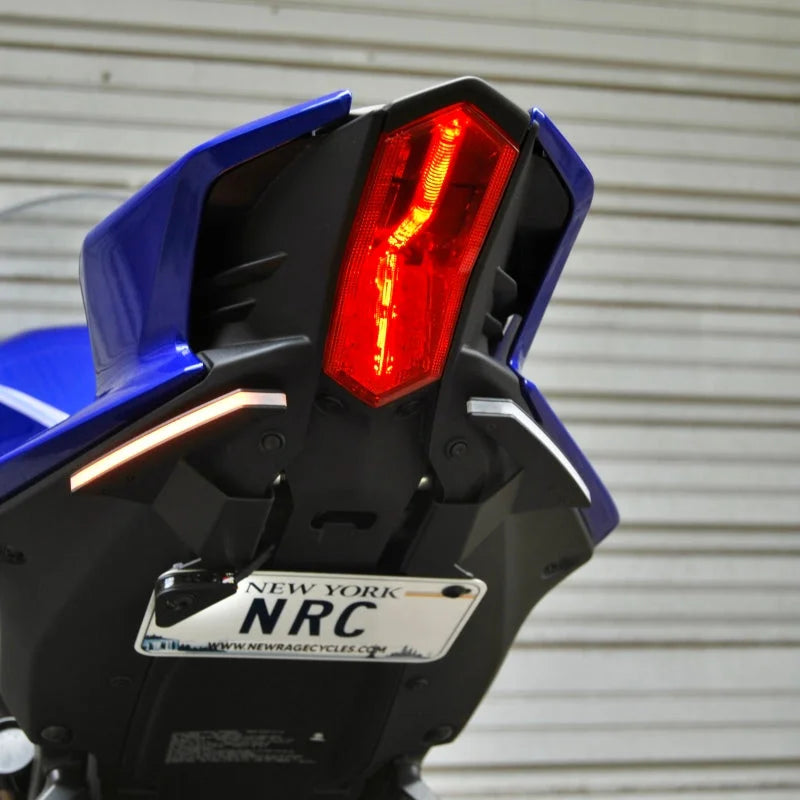 New Rage Cycles 25+ Yamaha R9 Fender Eliminator - Back View