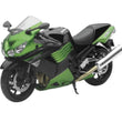 Load image into Gallery viewer, New Ray Toys Kawasaki ZX-14 Street Bike (Green) Scale/ - 1:12