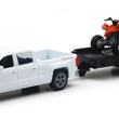 Load image into Gallery viewer, New Ray Toys Chevy Silverado Pickup with ATV/ Scale - 1:43