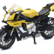 Load image into Gallery viewer, New Ray Toys Yamaha YZF-R1 Street Bike (Yellow)/ 1:12