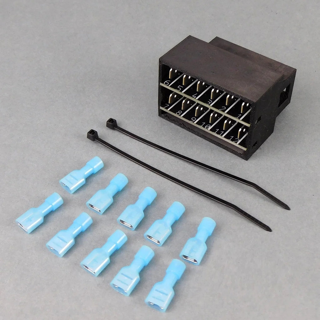 New Vintage USA Adapter Gauge Panel 12-Pin 99501-03