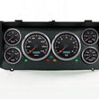 Load image into Gallery viewer, New Vintage USA Gauge Kit Ford Truck 73-79 Perf II Black 79026-01