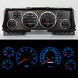Load image into Gallery viewer, New Vintage USA Gauge Kit Ford Truck 87-91 Perf II Black 88102-01