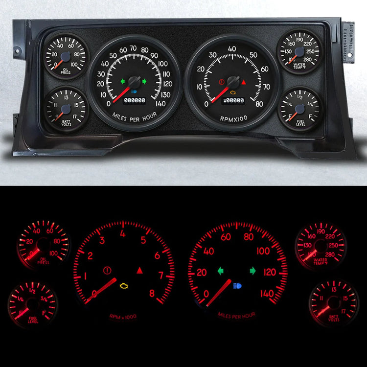 New Vintage USA Gauge Kit GM Truck 95-98 Aviator 95104-01