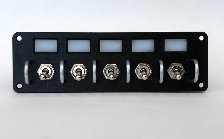 New Vintage USA Toggle Panel Performance W/ Guards White LED 21101-01