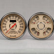 Load image into Gallery viewer, New Vintage USA Woodward 2 Gauge Kit Speed/Tach Quad Gauges 37215-02