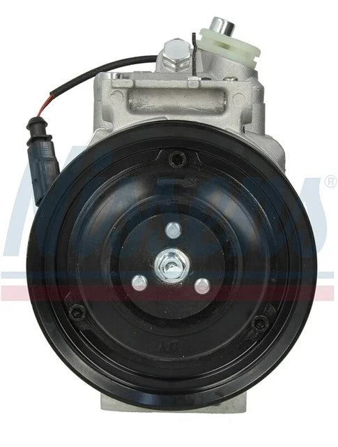 Nissens A/C Compressor 890025 fits 2004-2006 Volkswagen Touareg / Touareg TDI - Side View