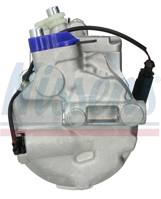Nissens A/C Compressor 890025 fits 2004-2006 Volkswagen Touareg / Touareg TDI - Back View