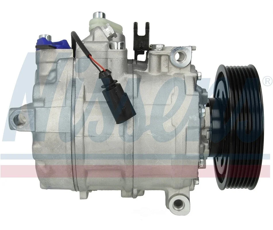 Nissens A/C Compressor 890025 fits 2004-2006 Volkswagen Touareg / Touareg TDI - Installation View