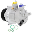 Load image into Gallery viewer, Nissens A/C Compressor fits 2017 Audi A3 / 2017 Audi A3 Quattro / 2019 Audi Q3 / 2018 Audi S3 - Side View