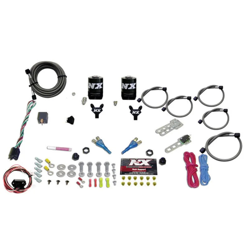 Nitrous Express 03-18 Nissan 350Z/370Z Dual Nozzle (35-150HP) w/o Bottle - Main Product View