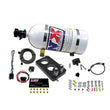 Load image into Gallery viewer, Nitrous Express 05-10 Ford Mustang 4.6L 3 Valve Nitrous Plate Kit (50-150HP) w/10lb Bottle - Side View
