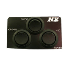 Load image into Gallery viewer, Nitrous Express 05-13 Chevrolet Corvette C6 Custom Switch Panel - Back View