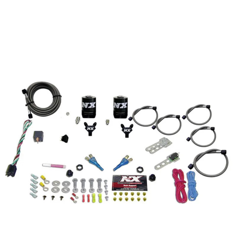 Nitrous Express 08-10 Dodge Viper EFI Dual Nozzle (100-300HP) w/o Bottle - Main Product View