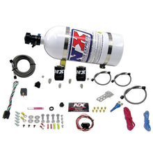 Load image into Gallery viewer, Nitrous Express 10-15 Chevrolet Camaro (5th Gen) Single Nozzle Nitrous Kit (35-150HP) w/10lb Bottle - Side View