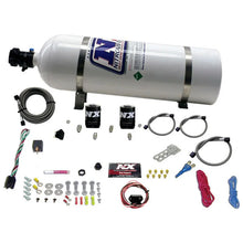 Load image into Gallery viewer, Nitrous Express 10-15 Chevrolet Camaro (5th Gen) Single Nozzle Nitrous Kit (35-150HP) w/15lb Bottle - Back View