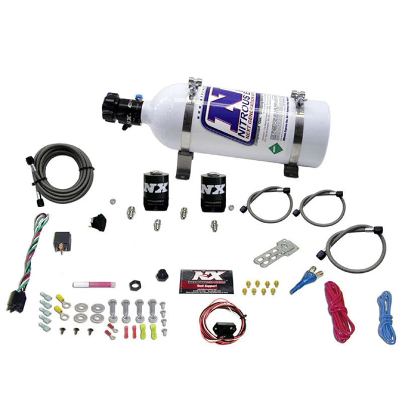 Nitrous Express 10-15 Chevrolet Camaro (5th Gen) Single Nozzle Nitrous Kit (35-150HP) w/5lb Bottle - Main Product View