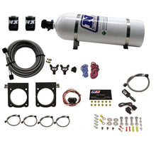 Load image into Gallery viewer, Nitrous Express 13-17 Dodge Viper (Gen-V) Nitrous Plate Kit (50-400HP) w/15lb Bottle - Side View
