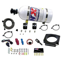 Load image into Gallery viewer, Nitrous Express 15-17 Ford Mustang GT350 5.2L Nitrous Plate Kit w/10lb Bottle - Back View