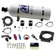 Load image into Gallery viewer, Nitrous Express 15-17 Ford Mustang GT350 5.2L Nitrous Plate Kit w/15lb Bottle - Side View