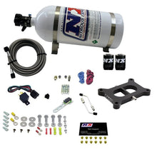 Load image into Gallery viewer, Nitrous Express 2 BBL/Gasoline Nitrous Kit (50-300HP) w/10lb Bottle - Back View