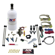 Load image into Gallery viewer, Nitrous Express 2 Cyl Piranha Nitrous Kit w/2.5lb Bottle - Back View