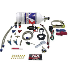 Load image into Gallery viewer, Nitrous Express 2 Cyl Piranha Nitrous Kit w/2.5lb Bottle - Back View