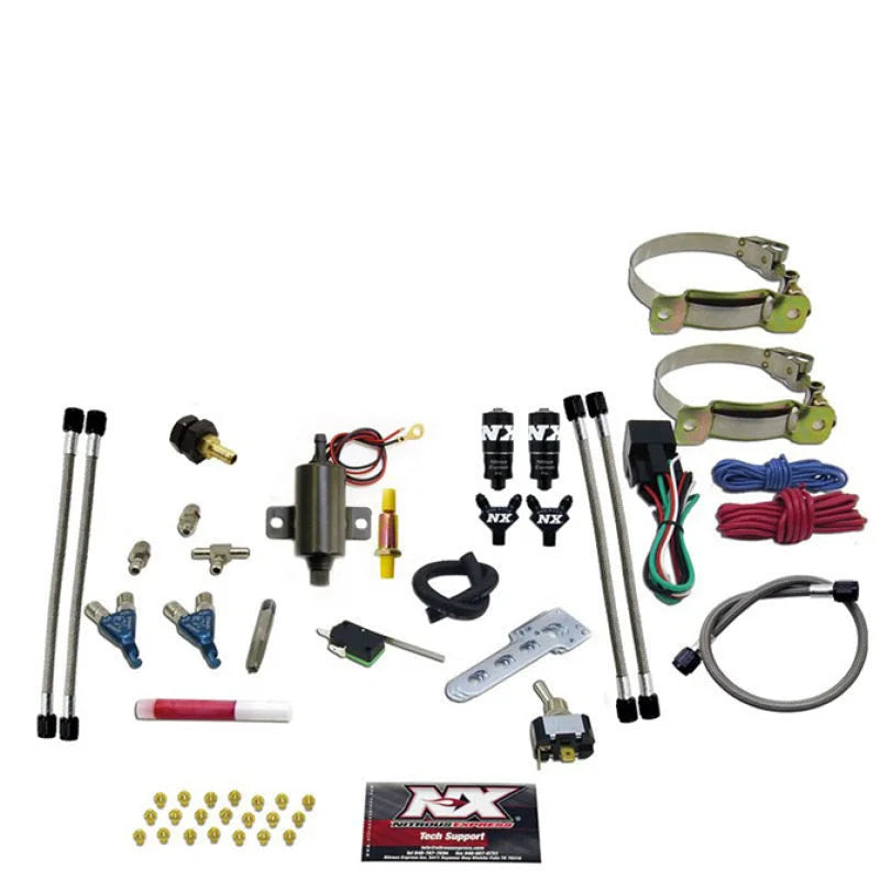 Nitrous Express 2 Cyl Piranha Nitrous Kit w/o Bottle - Main Product View