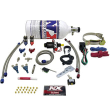 Load image into Gallery viewer, Nitrous Express 2 Cyl Piranha Nitrous Kit w/o Bottle - Back View