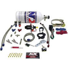 Load image into Gallery viewer, Nitrous Express 2 Cyl Vortech Nitrous Kit w/2.5lb Bottle - Side View
