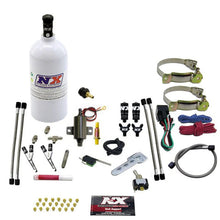 Load image into Gallery viewer, Nitrous Express 2 Cyl Vortech Nitrous Kit w/2.5lb Bottle - Back View