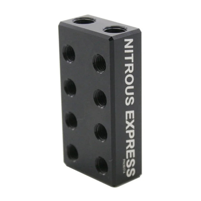 Nitrous Express 2 Inlet 16 Outlet Nitrous/Fuel Distribution Block - Main Product View