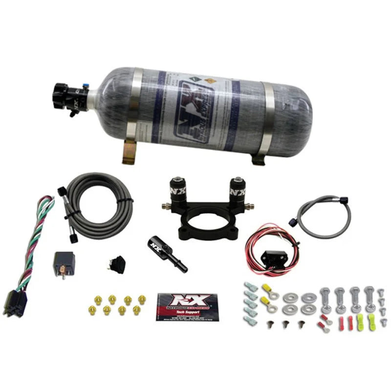 Nitrous Express 2013+ Subaru BRZ Nitrous Plate Kit (35-100HP) w/Composite Bottle - Main Product View