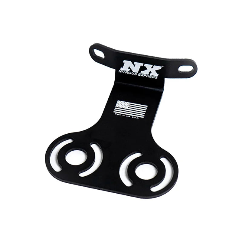 Nitrous Express 2024+ Ford Mustang 5.0L Dual Throttle Body Plate Solenoid Bracket - Main Product View