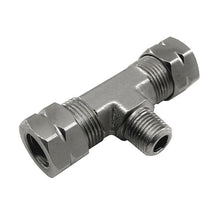 Load image into Gallery viewer, Nitrous Express 3/8 Compression x 1/8 Male NPT Branch T - Main Product View