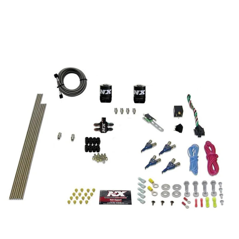 Nitrous Express 4 Cyl Alcohol Nitrous Kit (125-275HP) w/o Bottle - Main Product View