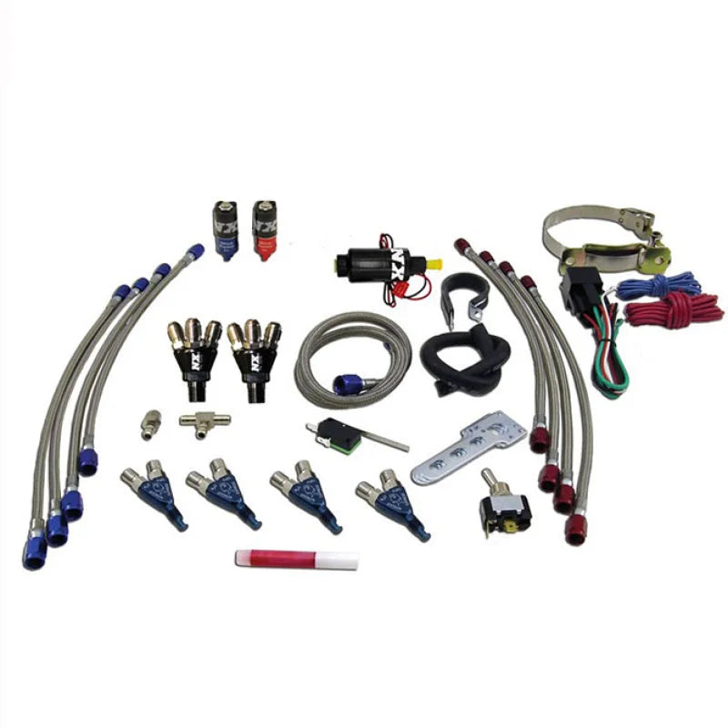 Nitrous Express 4 Cyl Piranha Nitrous Kit w/o Bottle - Main Product View