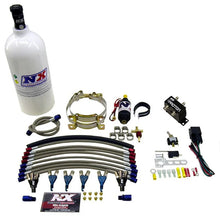 Load image into Gallery viewer, Nitrous Express 4 Cyl Proton Nitrous Kit w/2.5lb Bottle - Back View