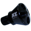 Load image into Gallery viewer, Nitrous Express 4 Port Micro Showerhead Distribution Block - Black - Back View