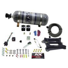 Load image into Gallery viewer, Nitrous Express 4150 4-BBL/Alcohol Nitrous Kit (100-500HP) w/Composite Bottle - Main Product View