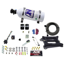 Load image into Gallery viewer, Nitrous Express 4150 4-BBL/Alcohol Nitrous Kit (100-500HP) w/5lb Bottle - Main Product View