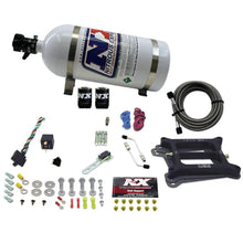 Load image into Gallery viewer, Nitrous Express 4150 4-BBL/Alcohol Nitrous Kit (50-300HP) w/10lb Bottle - Main Product View