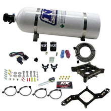 Load image into Gallery viewer, Nitrous Express 4150 Billet Crossbar Pro-Power Nitrous Kit (100-500HP) w/15lb Bottle - Main Product View