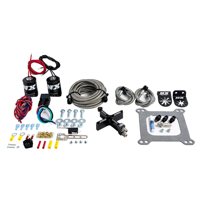 Nitrous Express 4150 Covert Crossbar Plate System Stage 6 50-300HP (w/o Bottle) - Main Product View