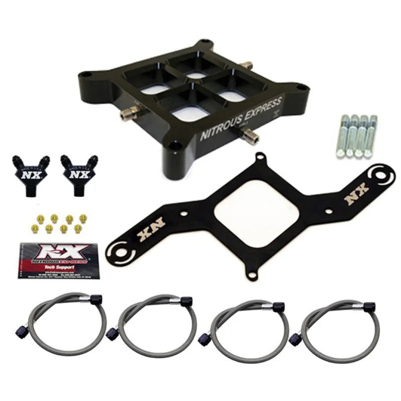 Nitrous Express 4150 Crossbar Nitrous Plate Conversion Stage 6 - Main Product View