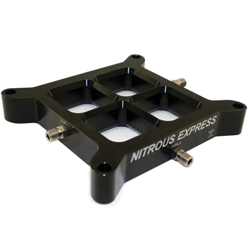 Nitrous Express 4150 Crossbar Pro-Power Nitrous Plate Only (100-500HP) - Main Product View