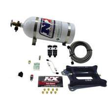 Load image into Gallery viewer, Nitrous Express 4150 Hitman 4-BBL Nitrous Kit (100-200HP) w/10lb Bottle - Main Product View