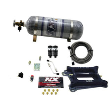 Load image into Gallery viewer, Nitrous Express 4150 Hitman 4-BBL Nitrous Kit (100-200HP) w/Composite Bottle - Main Product View